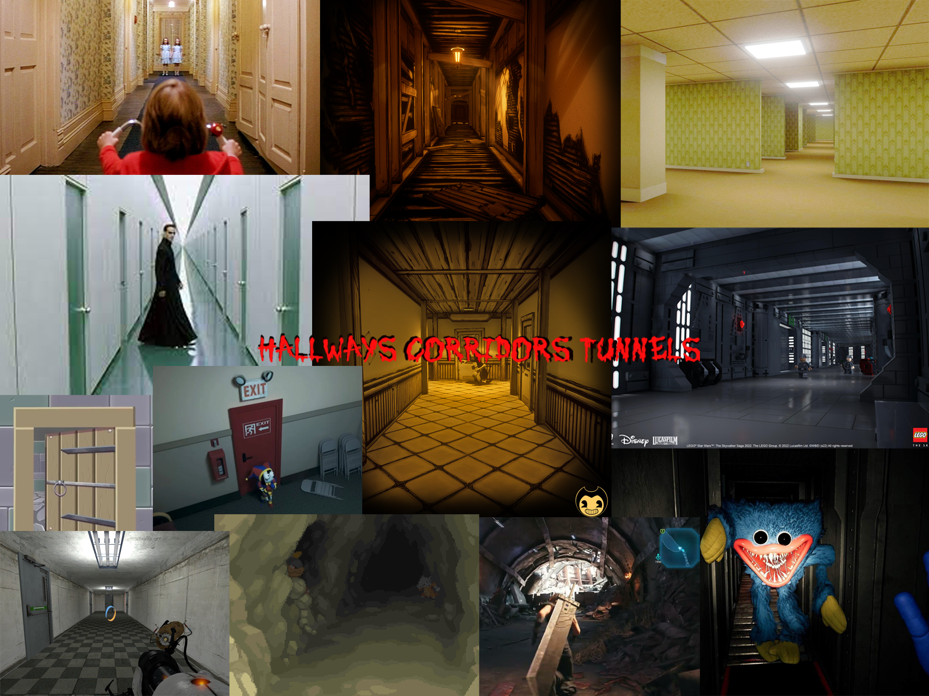 Hallways, Corridors and Tunnels